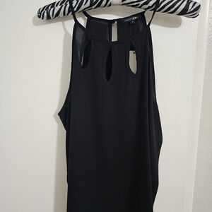 Papermoon Black Cutout Camisole